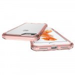 Wholesale iPhone 7 Plus Air Hybrid Clear Case (Rose Gold)